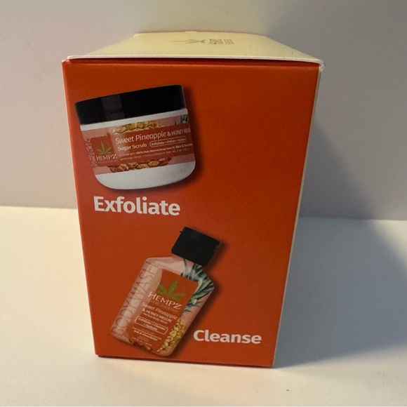 HEMPZ Mini Travel Set Sweet Pineapple & Honey Melon NIB 4 Pc - Picture 3 of 7